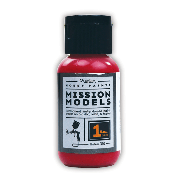 Mission Models MMP-003 - Acrylic Model Paint 1 oz Bottle Red